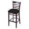 Holland Bar Stool Co 30" Bar Stool, Dark Cherry Finish, Canter Espresso Seat 314030DC003 - alternate 1